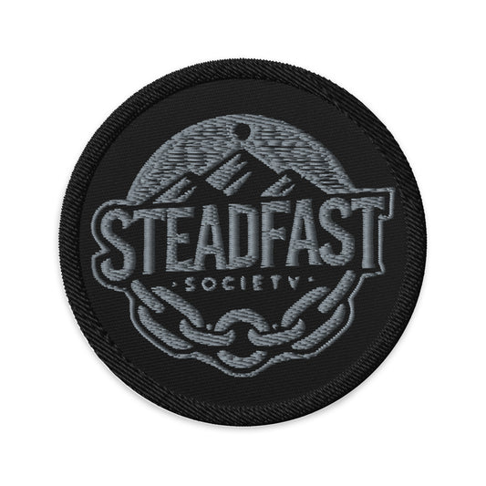 Steadfast Society Embroidered Patch