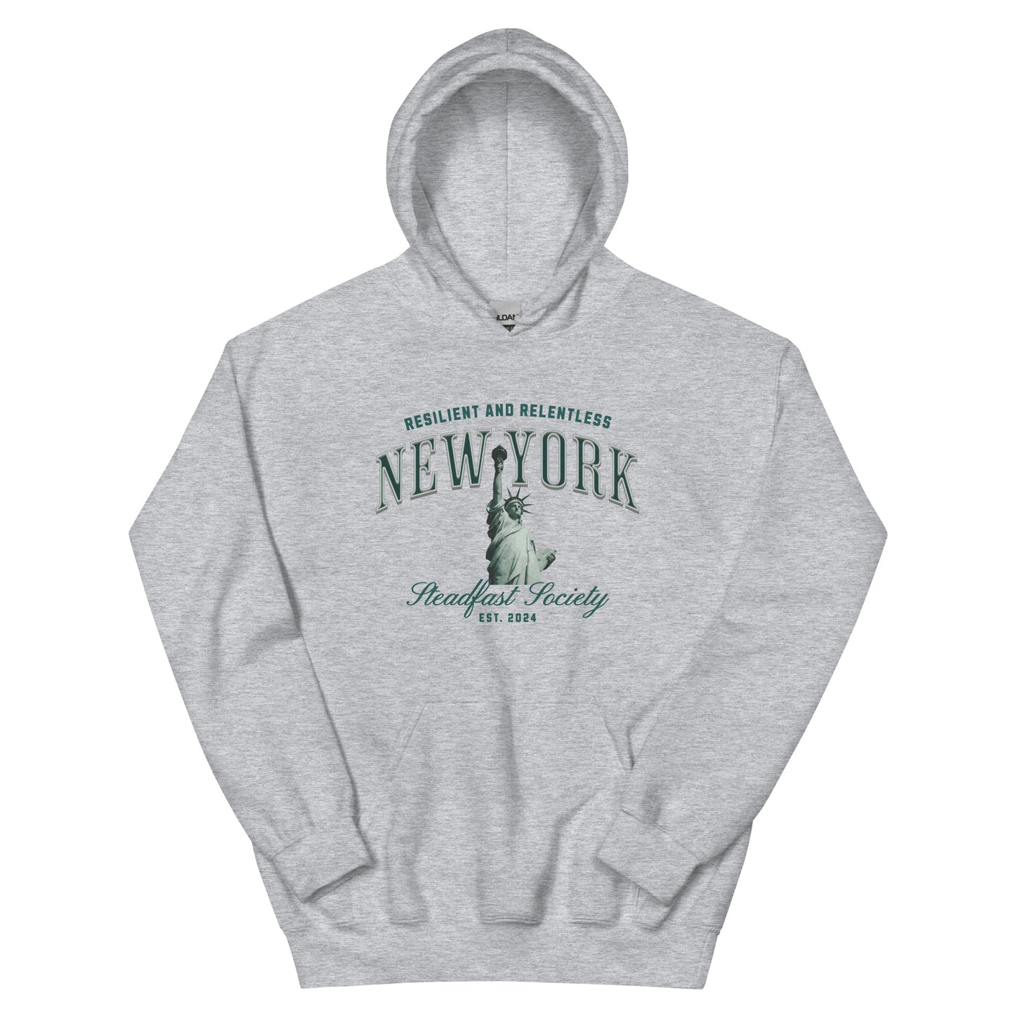 Resilient & Relentless New York Hoodie