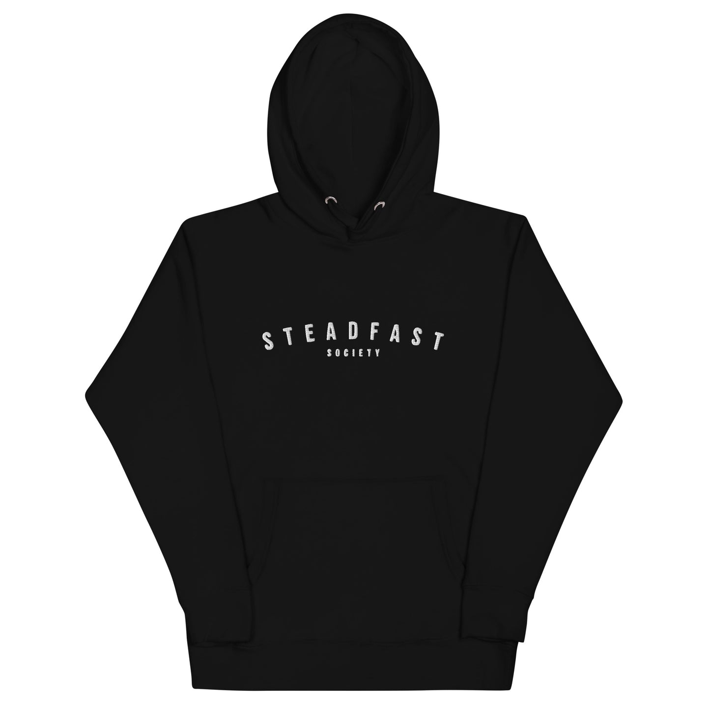 Embroidered Steadfast  Hoodie