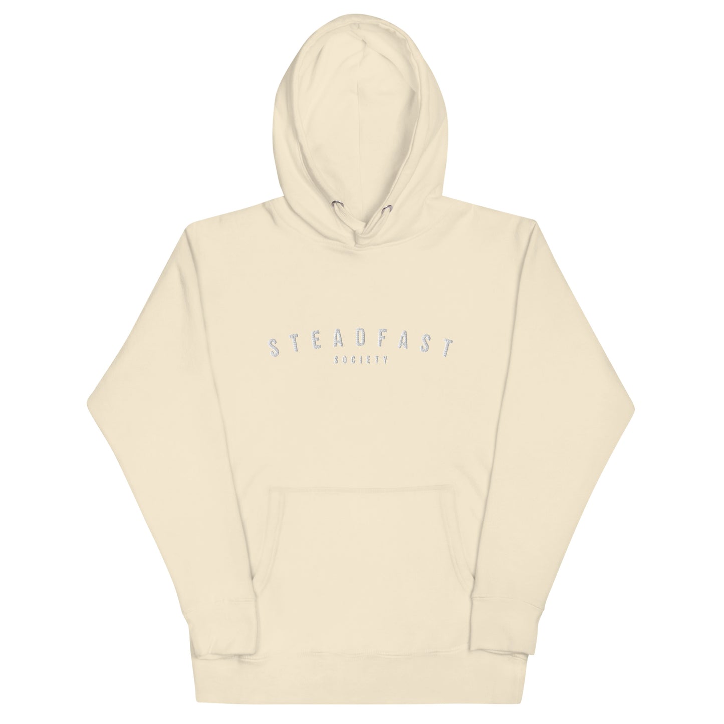 Embroidered Steadfast  Hoodie