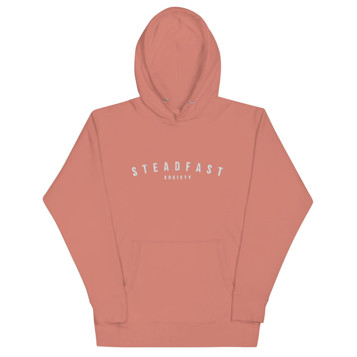 Embroidered Steadfast  Hoodie