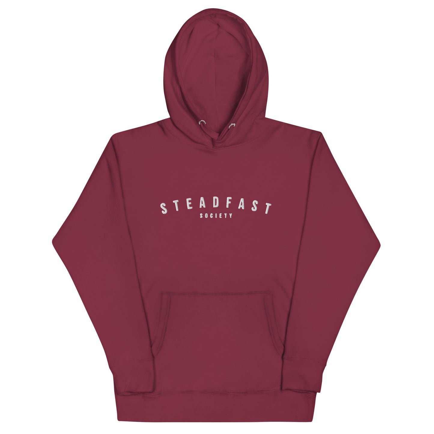 Embroidered Steadfast  Hoodie