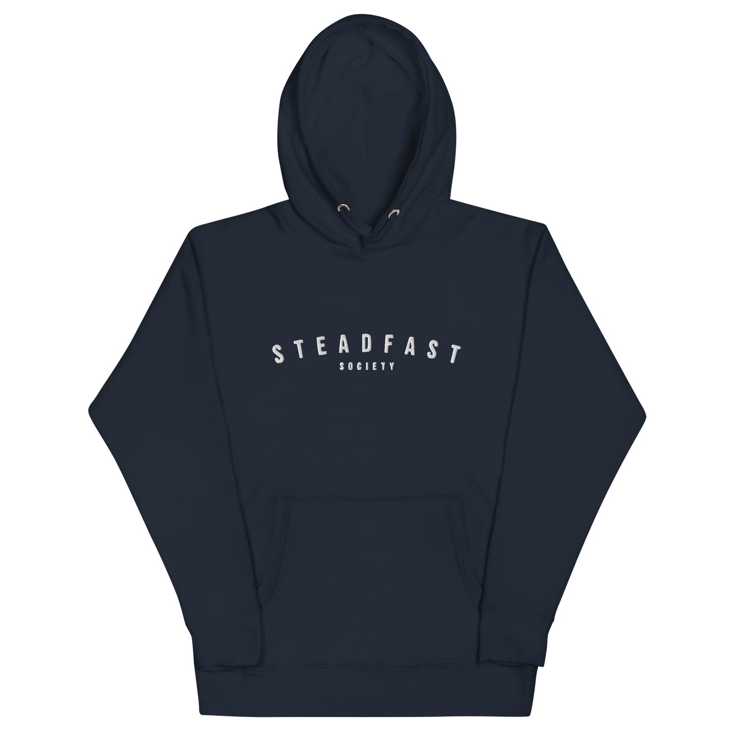 Embroidered Steadfast  Hoodie