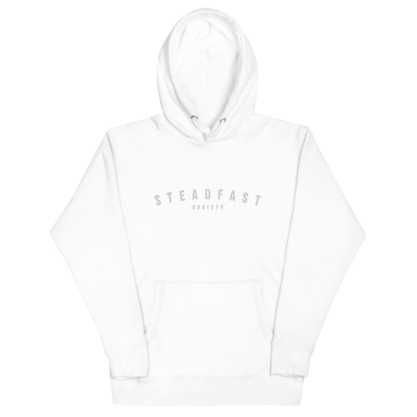 Embroidered Steadfast  Hoodie